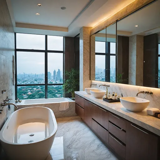 Siam hotel Bangkok bathrooms: luxury, design, and comfort redefined
