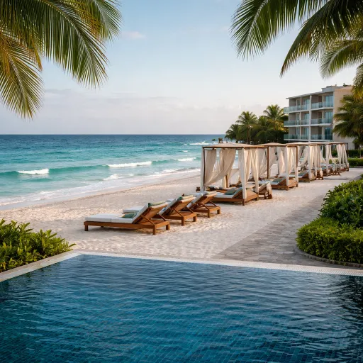 An elegant guide to the best hotels in Playa del Carmen for beachfront luxury escapes