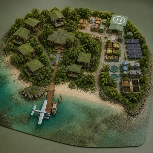 What it takes to run a luxury hotel on a private island