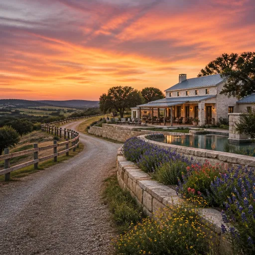 An elegant guide to the best hotels in Fredericksburg TX for a refined hill country stay